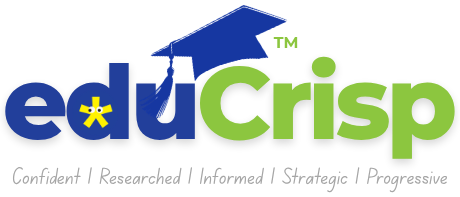 eduCrisp: Confident, Researched, Informed, Strategic, Progressive